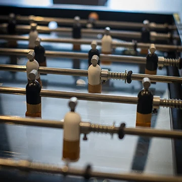 DETALHE DO SALÃO DE JOGOS